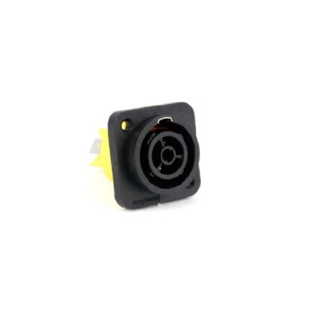 Amphenol Ac Power Plugs & Receptacles Femal/Outlet Pnl Mnt Spade Lug Term HPT-3-FD